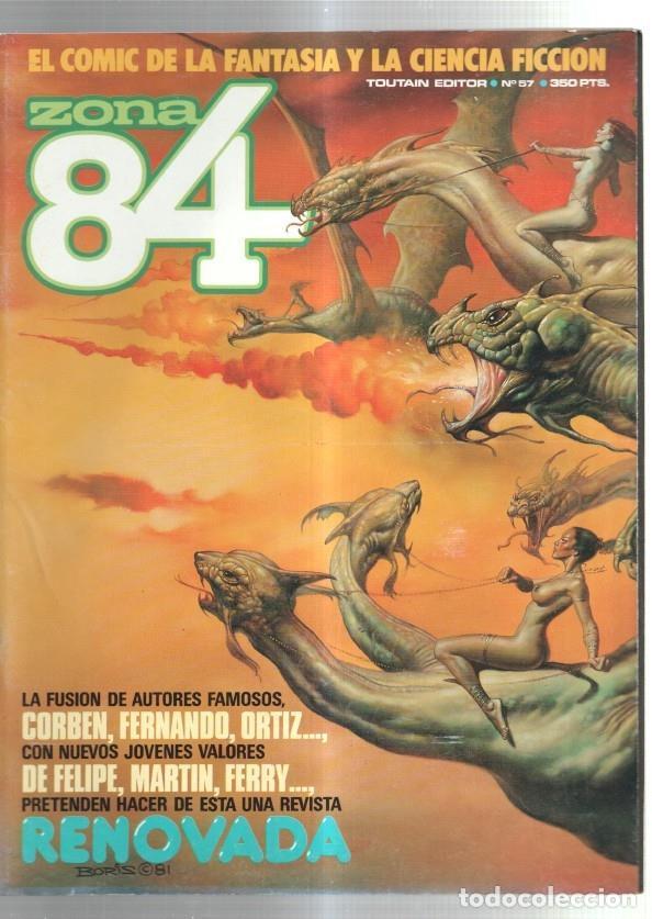 Comics: Zona 84 numero 57: Den III de R.Corben-Zetari de Burn- - Varios