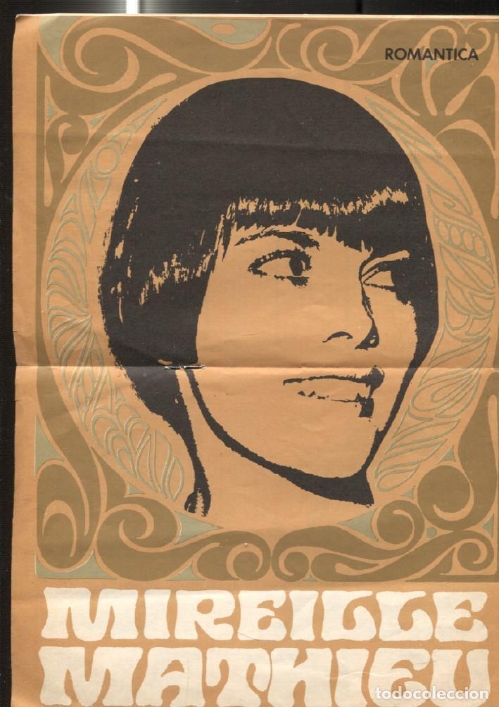 C&oacute;mics: Romantica numero 386: poster central de Mireille Mathieu - Varios - Foto 1
