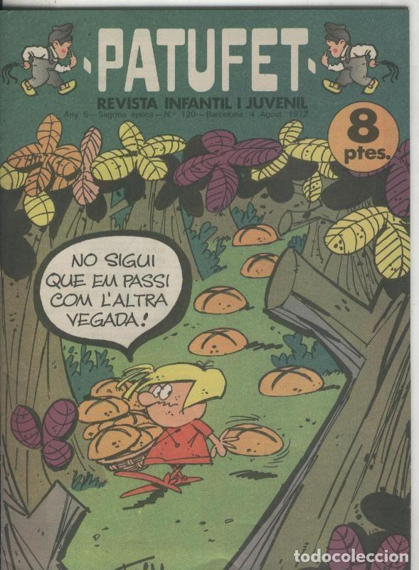 C&oacute;mics: Patufet segona epoca numero 120: Abella de la conca, el poble del retaule, L'esglesia d'estamariu i