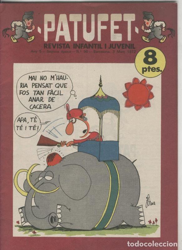 Fumetti: Patufet segona epoca numero 098: Camins del romanic: Sant Marti del Brull per R.Garcia i Pi&ntilde;ol, el r