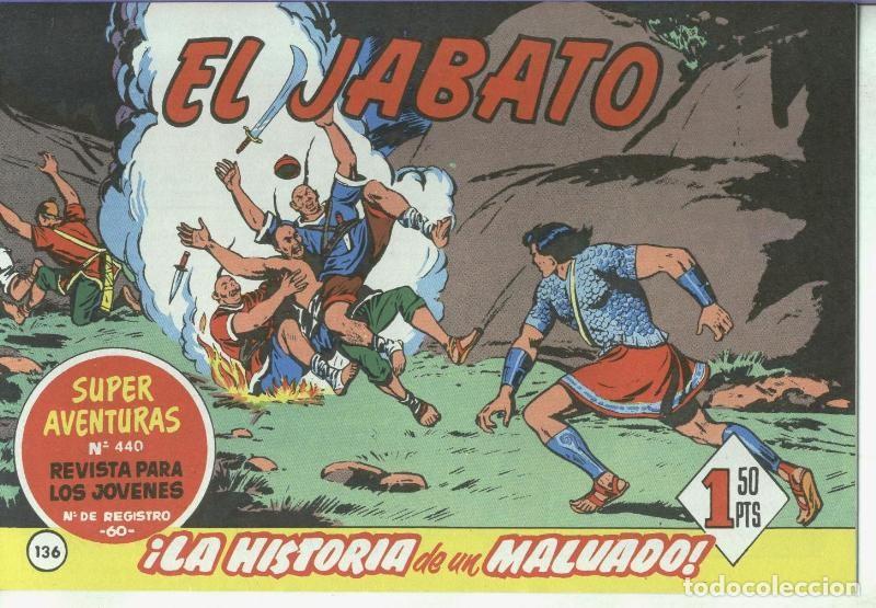 Comics: El Jabato facsimil numero 136: La historia de un malvado - Darnis