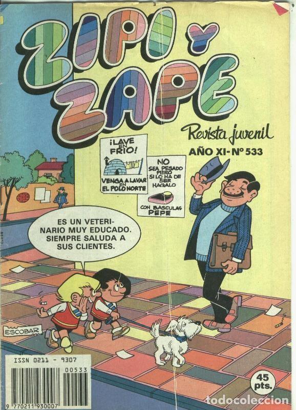 C&oacute;mics: Zipi y Zape semanal numero 533 - Varios - Foto 1