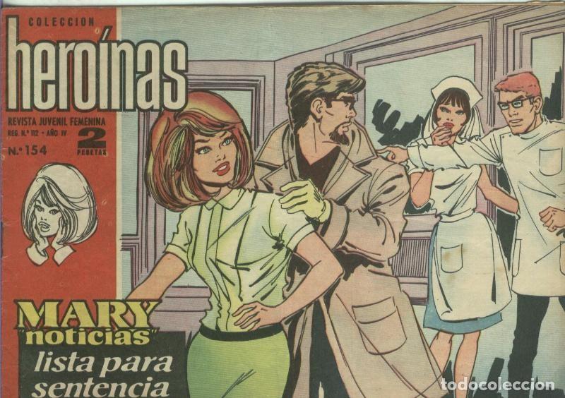 Comics: Mary Noticias numero 154: trasera foto de Gardner Mackay - Roy Mark-Carmen barbara