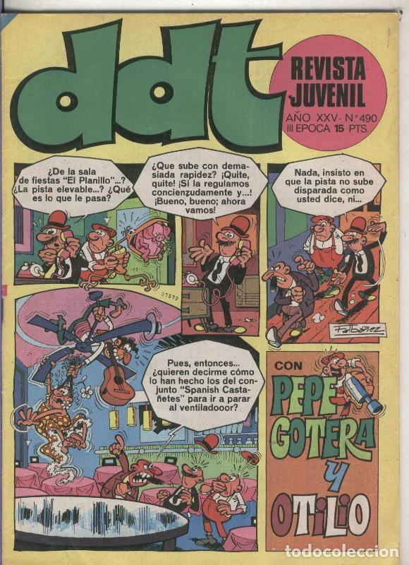 C&oacute;mics: DDT tercera epoca numero 490: Don Percebe y Basilio - Varios - Foto 1