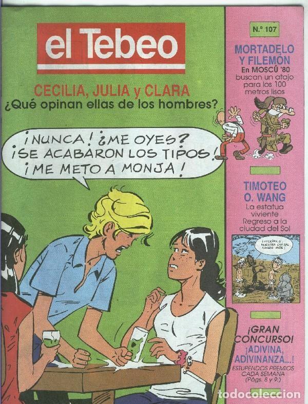 C&oacute;mics: El Tebeo edicion 1991 numero 107 - Varios
