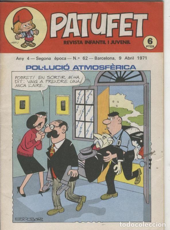 C&oacute;mics: Patufet segona epoca numero 062 - Varios - Foto 1