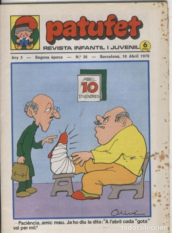 C&oacute;mics: Patufet segona epoca numero 036 - Varios - Foto 1