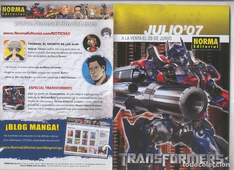 C&oacute;mics: Catalogo norma julio 2007 - Varios - Foto 1