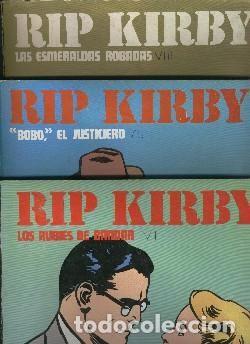 Comics: Burulan: Rip Kirby-coleccion de retapado - Alex Raymond-John Prentice