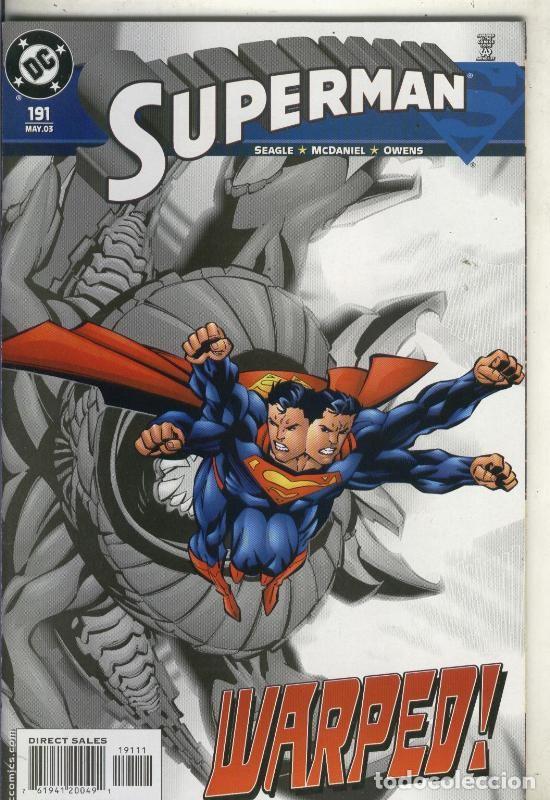 C&oacute;mics: Superman numero 191 - Seagle-McDaniel-Owens - Foto 1
