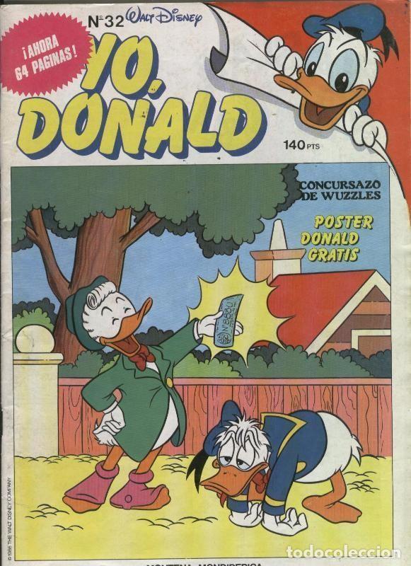 C&oacute;mics: Yo, Donald numero 32 - Walt Disneys - Foto 1