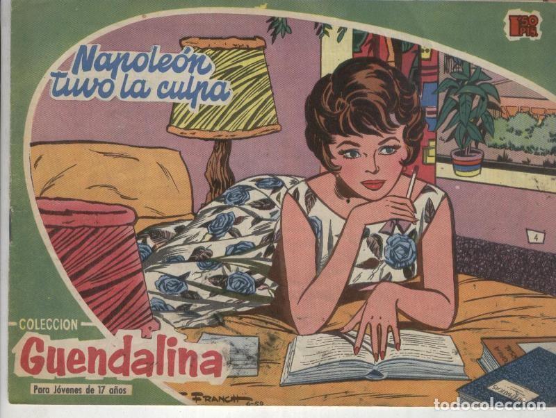 C&oacute;mics: Guendalina numero 004, trasera foto ficha de Marlon Brando - Eugenio Sotillos-J. Franch