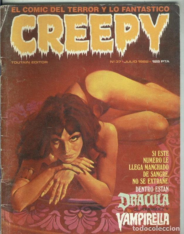 C&oacute;mics: Creepy numero 37: Vampirella + Dracula - Varios - Foto 1