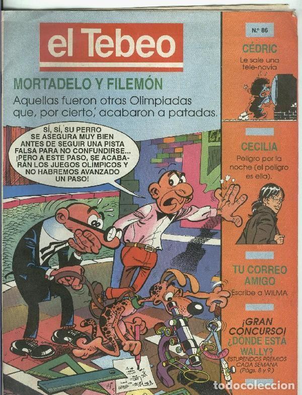 C&oacute;mics: El Tebeo edicion 1991 numero 086 - Varios - Foto 1