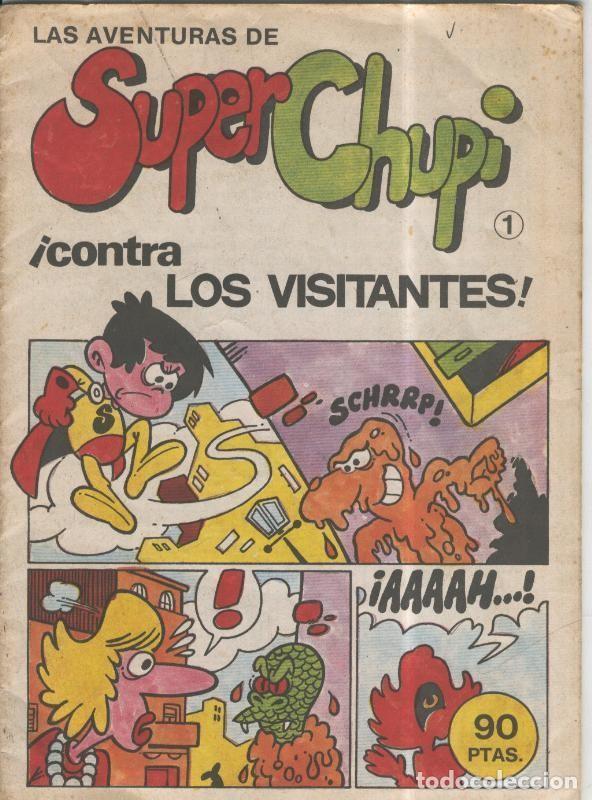 Comics: Aventuras de Super Chupi numero 1: Contra los visitantes - Salas