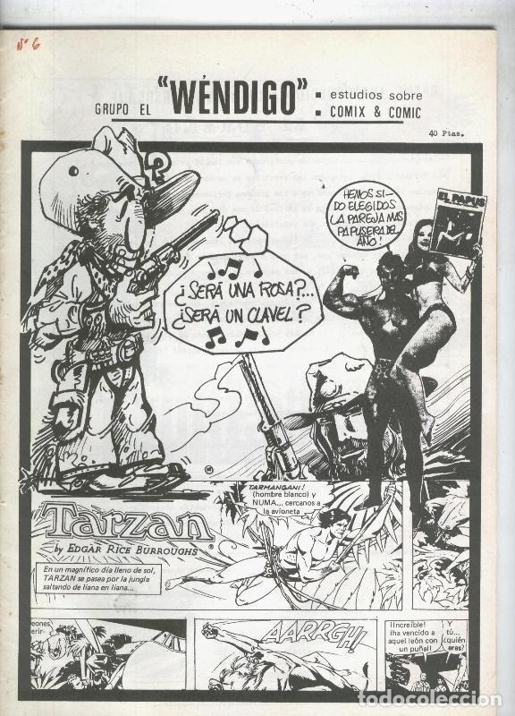 C&oacute;mics: Fanzine: El Wendigo numero 06 - Varios - Foto 1