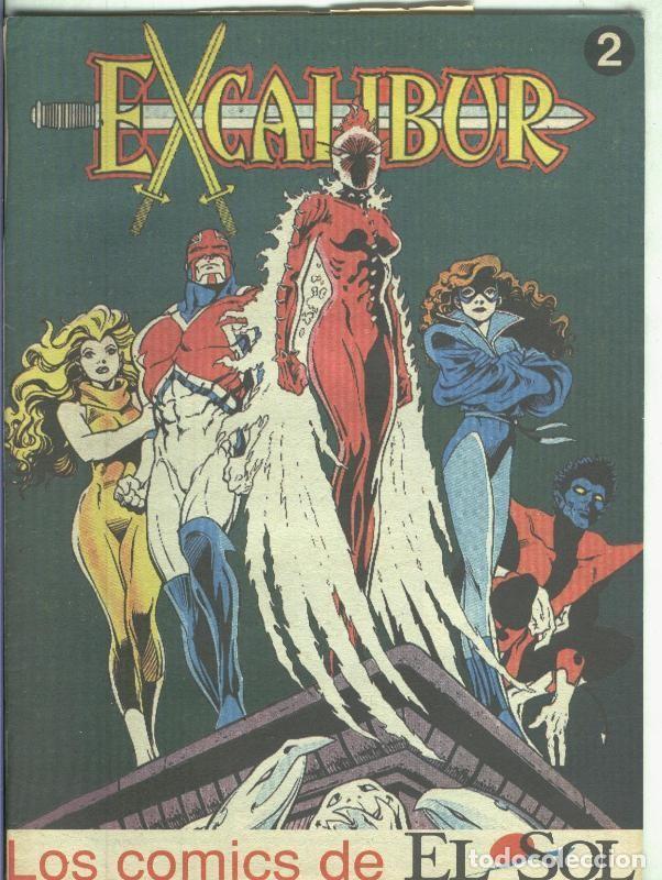 C&oacute;mics: comics El Sol numero 02: Excalibur - Chris Claremont - Foto 1