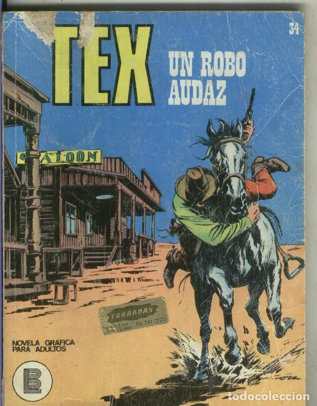 C&oacute;mics: Tex numero 34; Un robo audaz - Varios - Foto 1