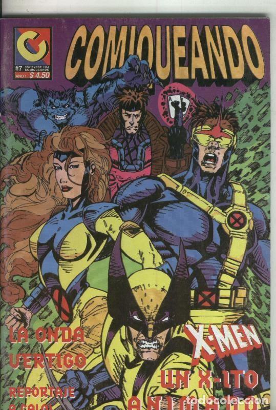 C&oacute;mics: Fanzine: Comiqueando numero 07: X Men - varios - Foto 1
