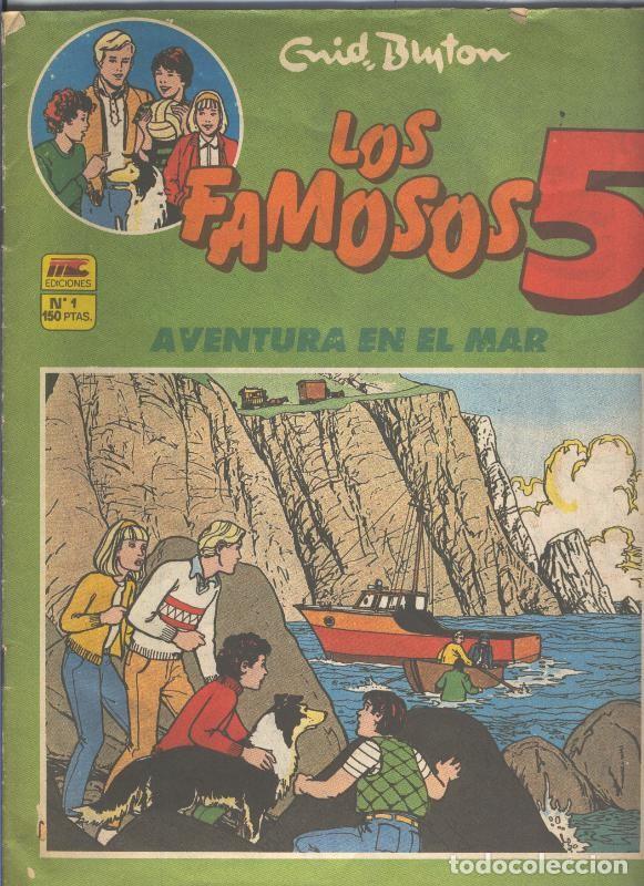C&oacute;mics: Los Famosos 5 numero 1 - Enid Blyton