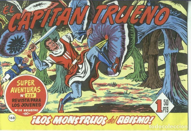 Comics: El Capitan Trueno facsimil numero 168: Los monstruos del abismo - Varios