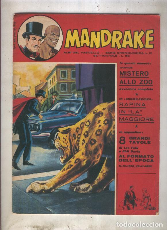 Comics : Mandrake Il Vascello serie cronologica n&ordm; 12 (16-7-1972= - Varios