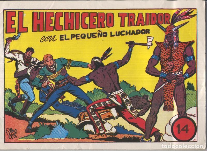 Comics: Facsimil El Peque&ntilde;o Luchador, dos en uno numero 14: El hechicero traidor - Manuel Gago