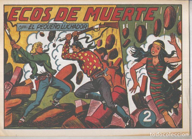 Comics: El Peque&ntilde;o Luchador facsimil numero 137: Ecos de muerte - Manuel Gago