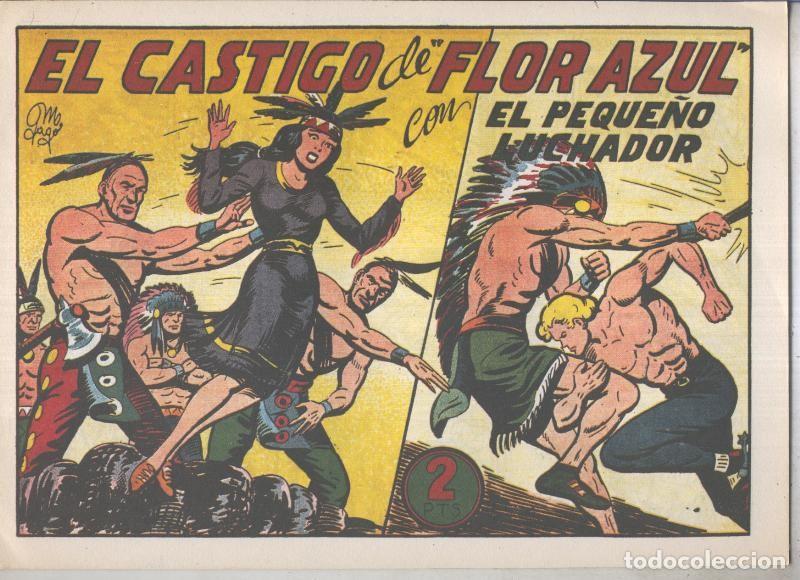 Comics: El Peque&ntilde;o Luchador facsimil numero 133: El castigo de Flor Azul - Manuel Gago