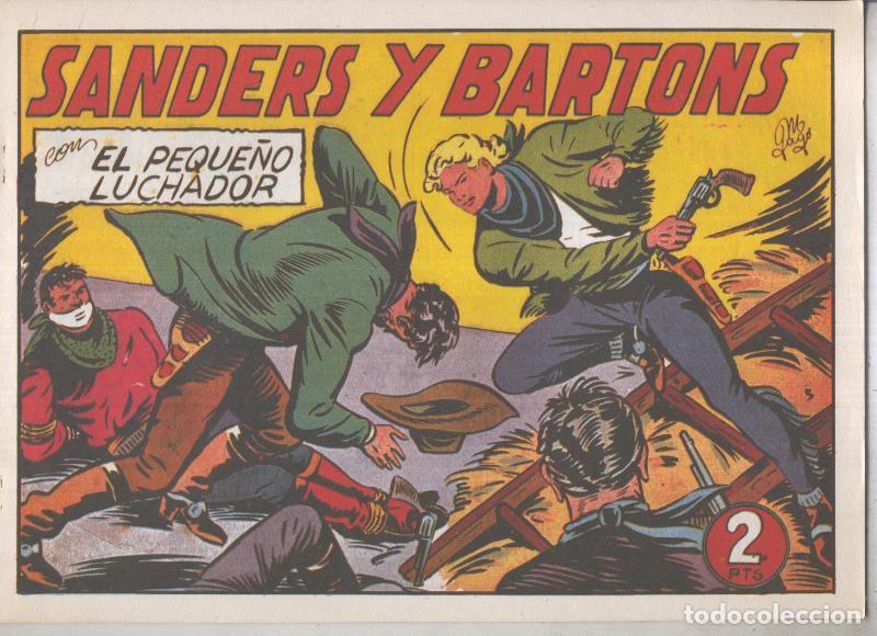 C&oacute;mics: El Peque&ntilde;o Luchador facsimil numero 122: Sanders y Bartons - Manuel Gago