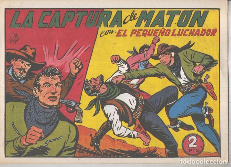 Comics: El Peque&ntilde;o Luchador facsimil numero 121: la captura de Maton - Manuel Gago