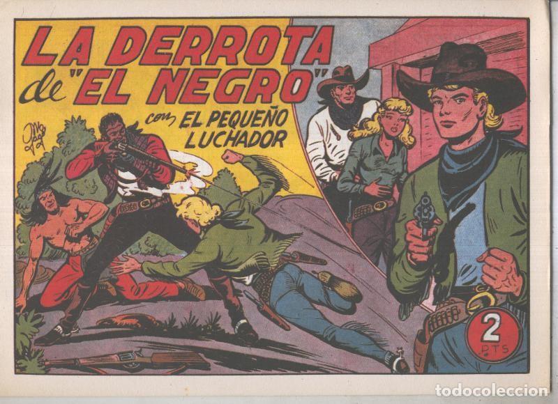 C&oacute;mics: El Peque&ntilde;o Luchador facsimil numero 153: La derrota de El Negro - Manuel Gago