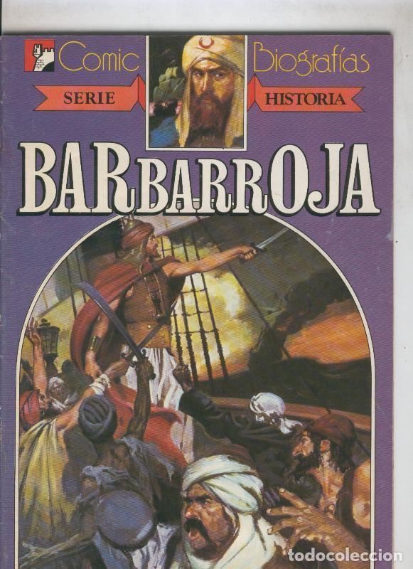 C&oacute;mics: Comic Biografias numero 08: Barbarroja - Pedro A&ntilde;a&ntilde;os