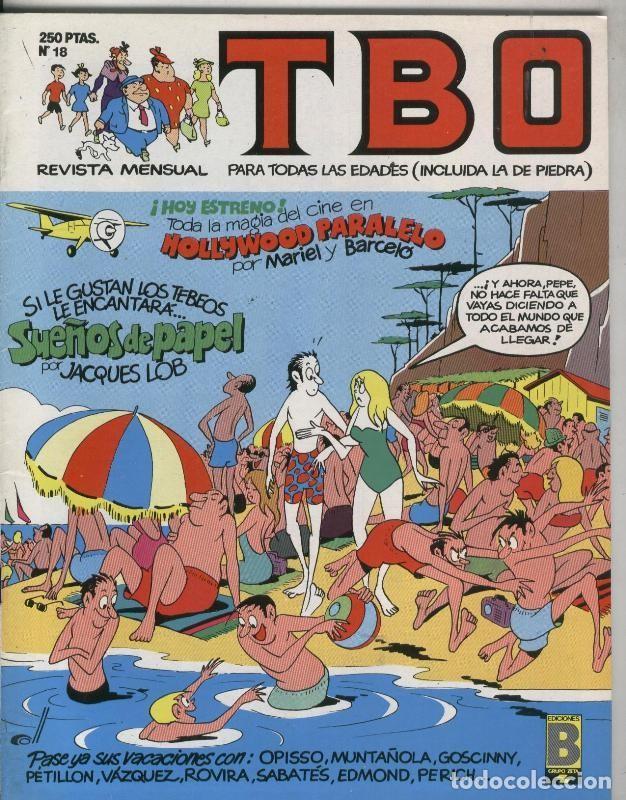Fumetti: TBO de Ediciones B numero 018: portada de Coll - Varios