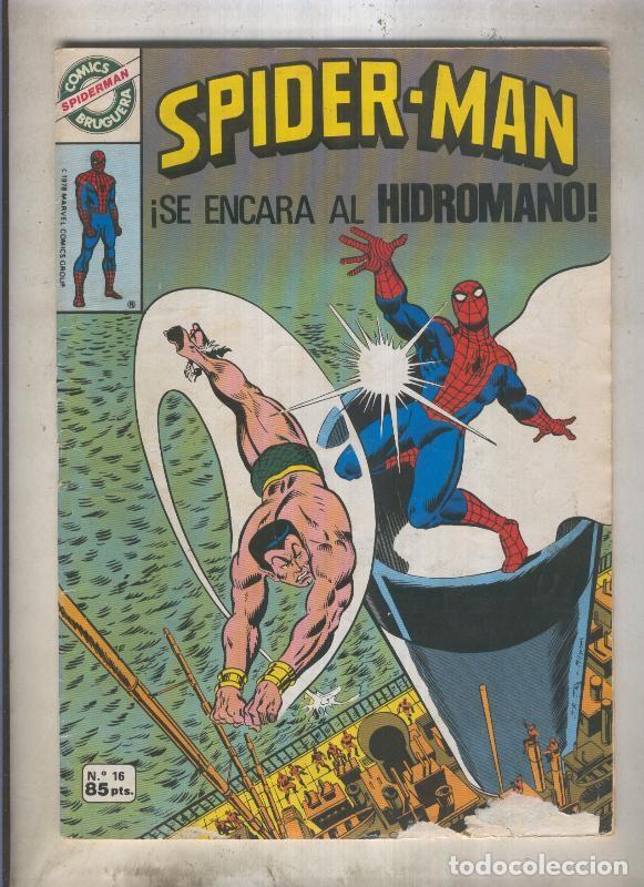 C&oacute;mics: Comics Bruguera: Spiderman numero 16 (numerado 2 en trasera) - Varios - Foto 1