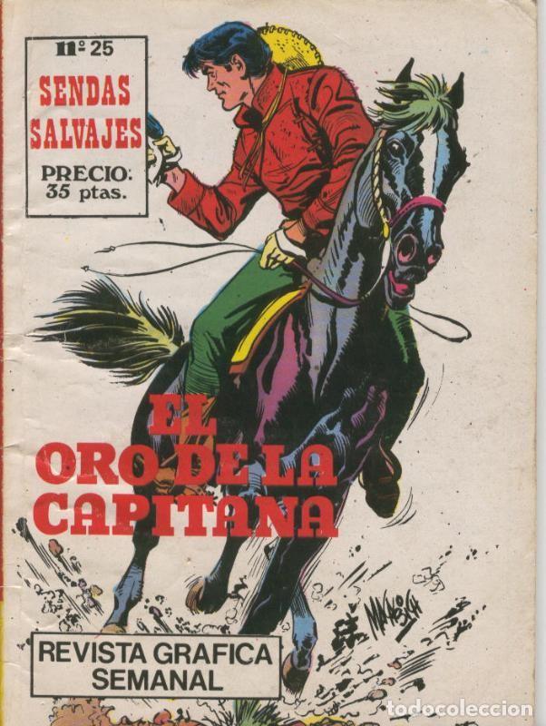 C&oacute;mics: Sendas Salvajes numero 025: El oro de la capitana - Varios - Foto 1