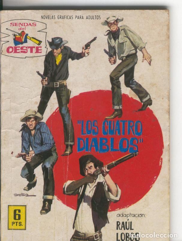 C&oacute;mics: Sendas del Oeste numero 191: Los cuatro diablos - Varios - Foto 1