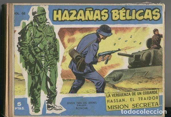 Comics: Ha&ntilde;azas Belicas Azules tomo artesanal numerado 068 en portada - Boixcar