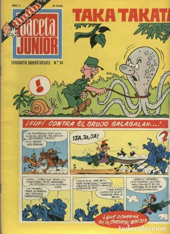 C&oacute;mics: Gaceta Junior numero 34 - Varios - Foto 1