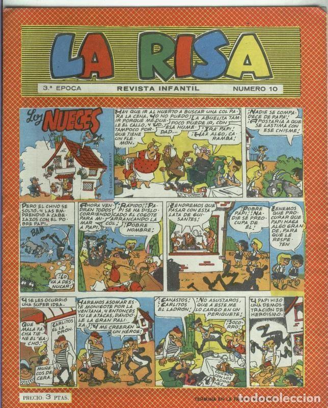 C&oacute;mics: La risa 3a epoca numero 10 - Varios - Foto 1