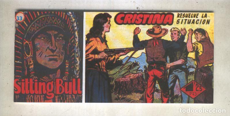 Comics: Sitting Bull facsimil numero 33: Cristina resuelve la situacion - Varios