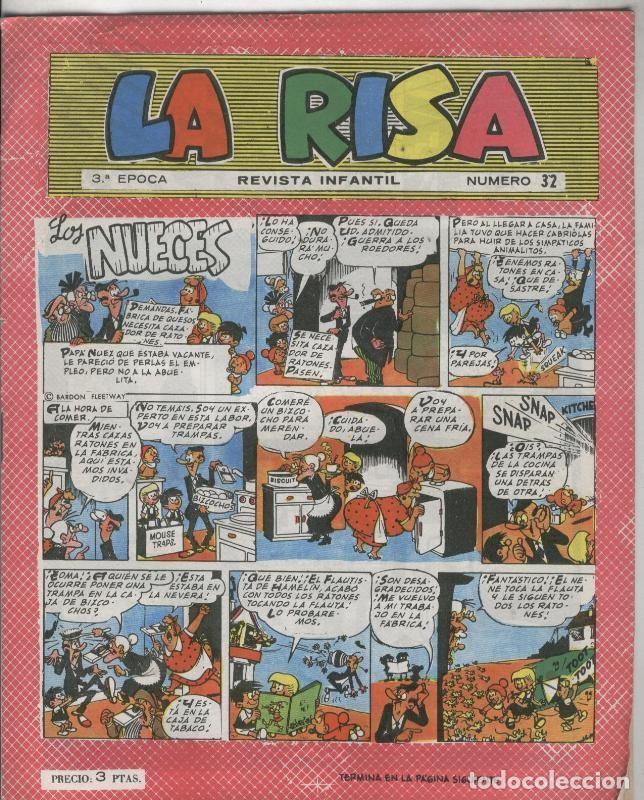 C&oacute;mics: La risa 3a epoca numero 32 - Varios - Foto 1