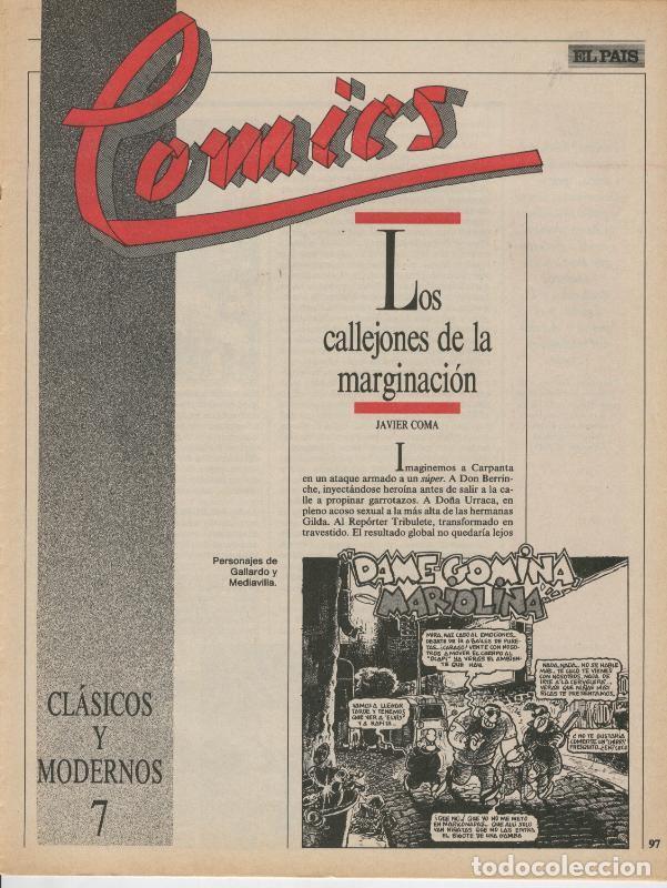 C&oacute;mics: Comics.Los: clasicos y modernos: fasciculo 07 - Javier Coma - Foto 1