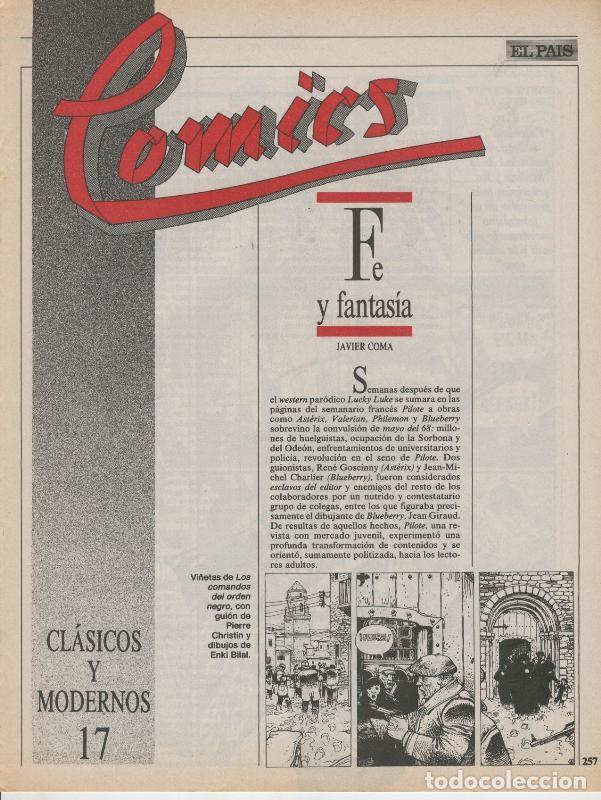 C&oacute;mics: Comics.Los: clasicos y modernos: fasciculo 17 - Javier Coma - Foto 1