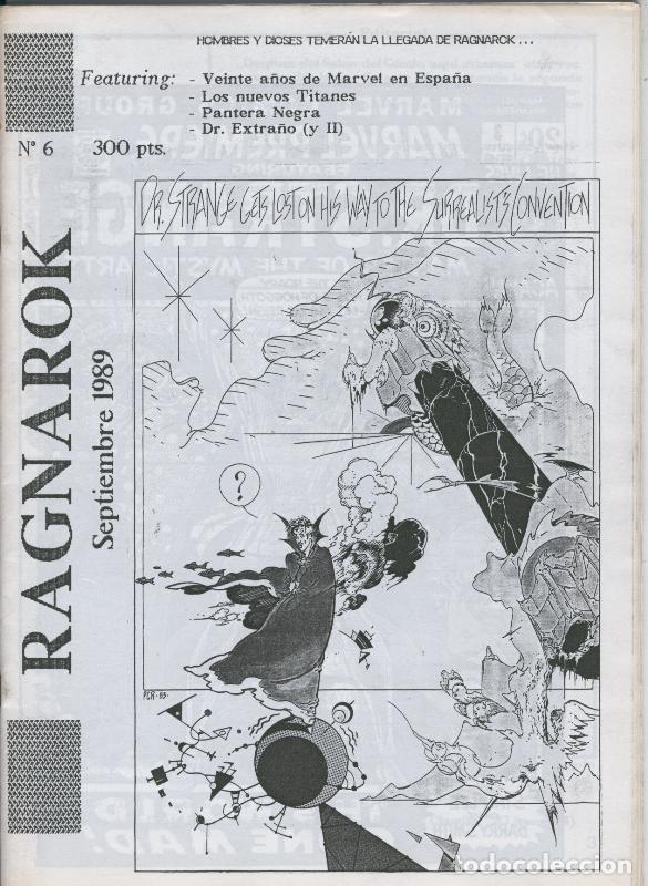 C&oacute;mics: Fanzine: Ragnarok numero 6 - Varios - Foto 1