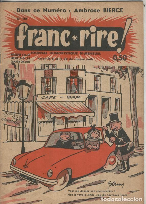 C&oacute;mics: Franc Rire numero 116 - Varios - Foto 1