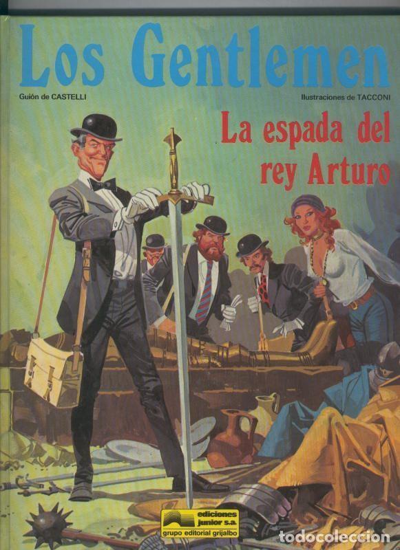 Comics: Los Gentlemen volumen 5: La espada del rey Arturo - Castelli y Tacconi
