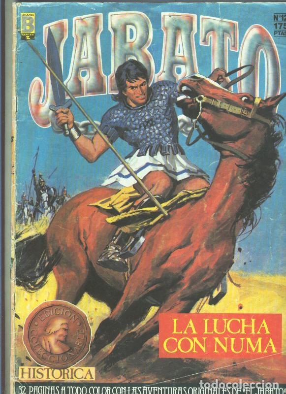 Comics : Jabato edicion historica primera edicion numero 012: La lucha con Numa (numerado 2 en trasera) - Vic