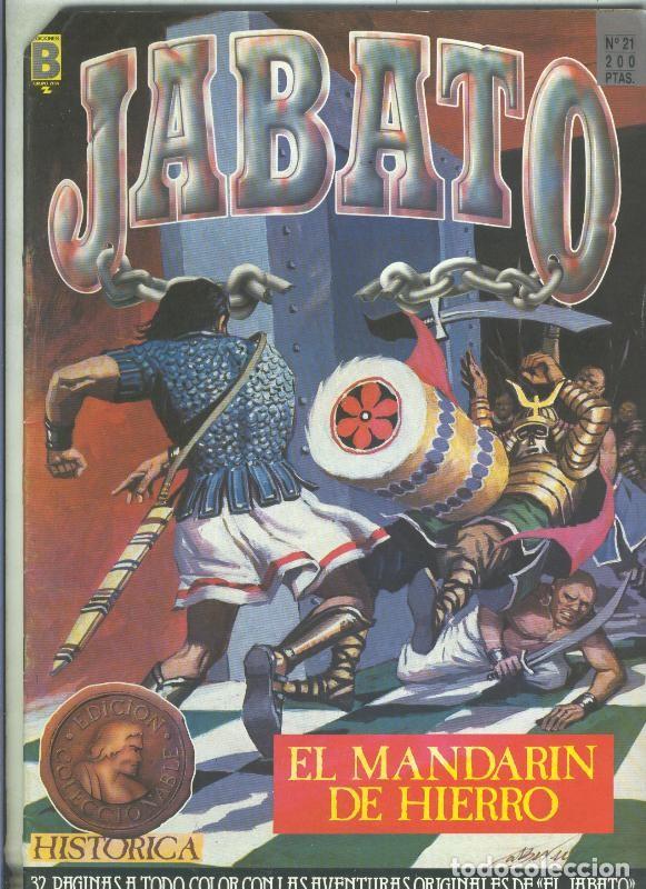 Comics: Jabato edicion historica segunda edicion numero 021: El mandarin de hierro (numerado 4 en trasera) -