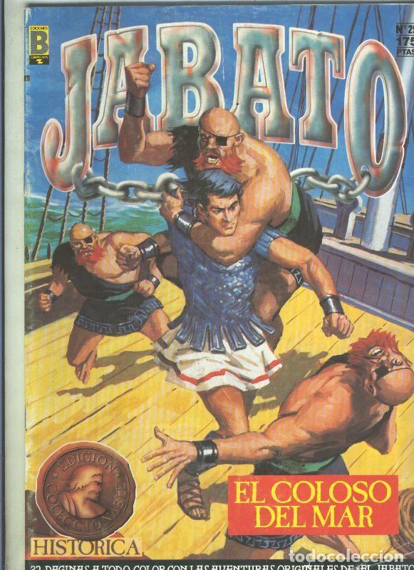 Comics : Jabato edicion historica primera edicion numero 025: El coloso del mar (numerado 1 en trasera) - Vic